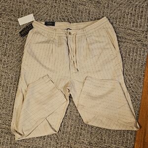Polo Ralph Lauren Men's Beige Striped Chinos